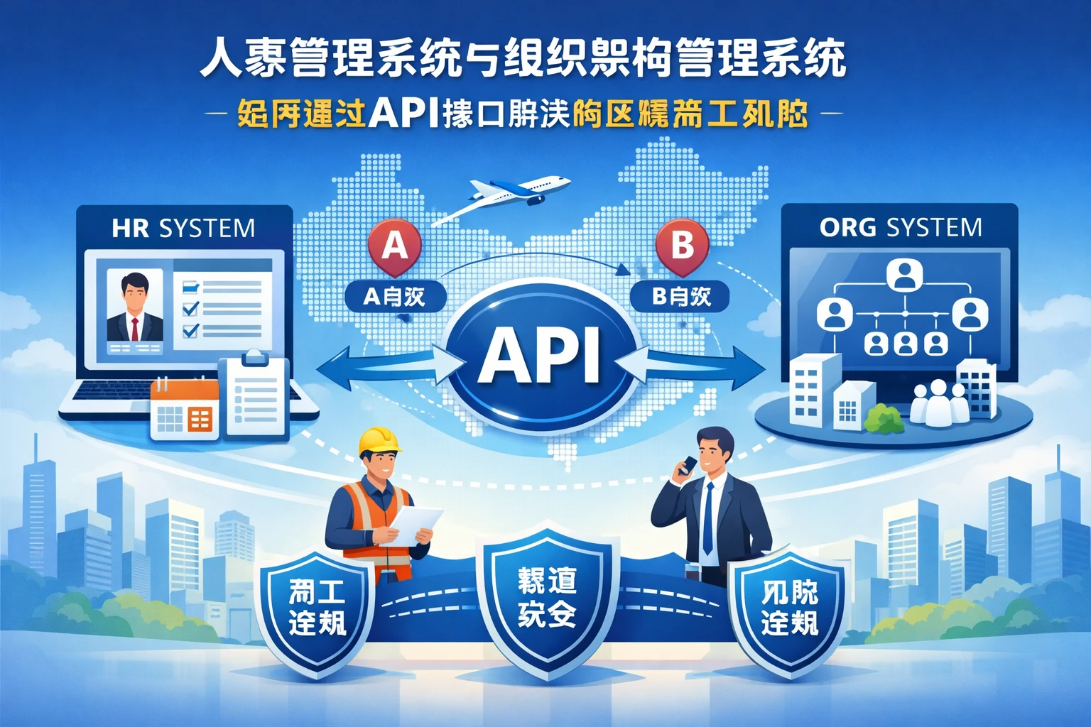 人事管理系统与组织架构管理系统如何通过API接口解决跨区域用工风险