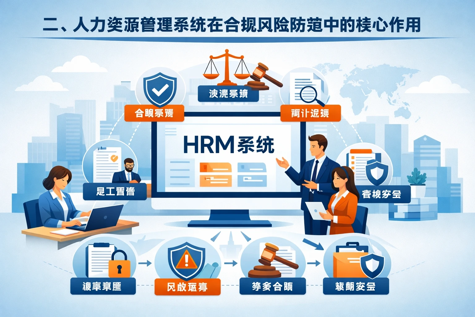 二、人力资源管理系统在合规风险防范中的核心作用