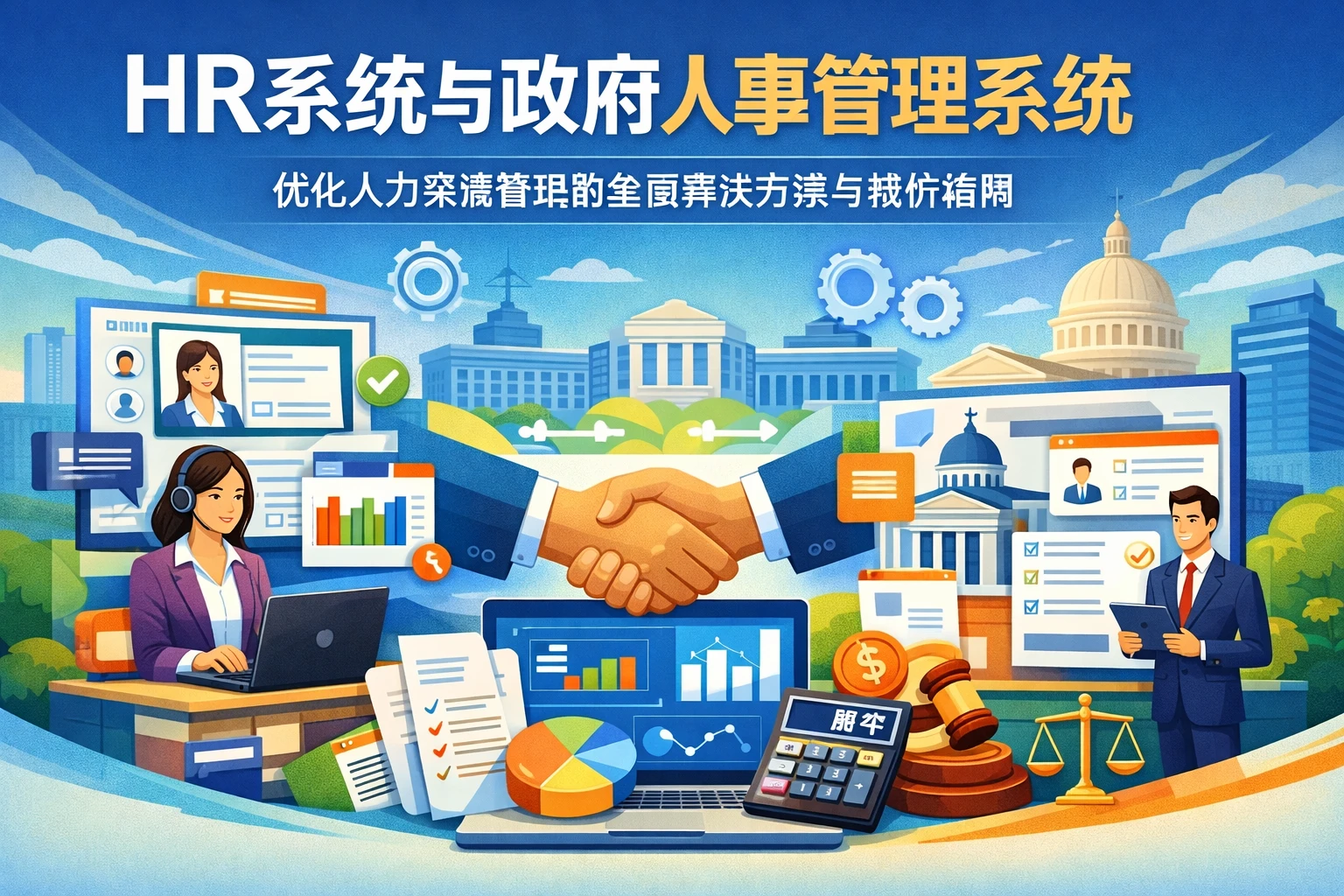 HR系统与政府人事管理系统：优化人力资源管理的全面解决方案与报价指南