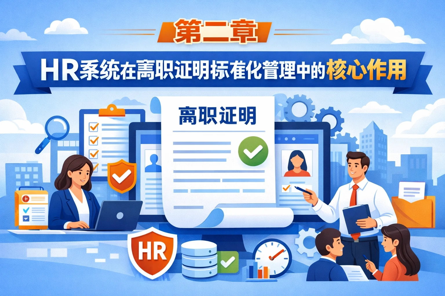 第二章 HR系统在离职证明标准化管理中的核心作用