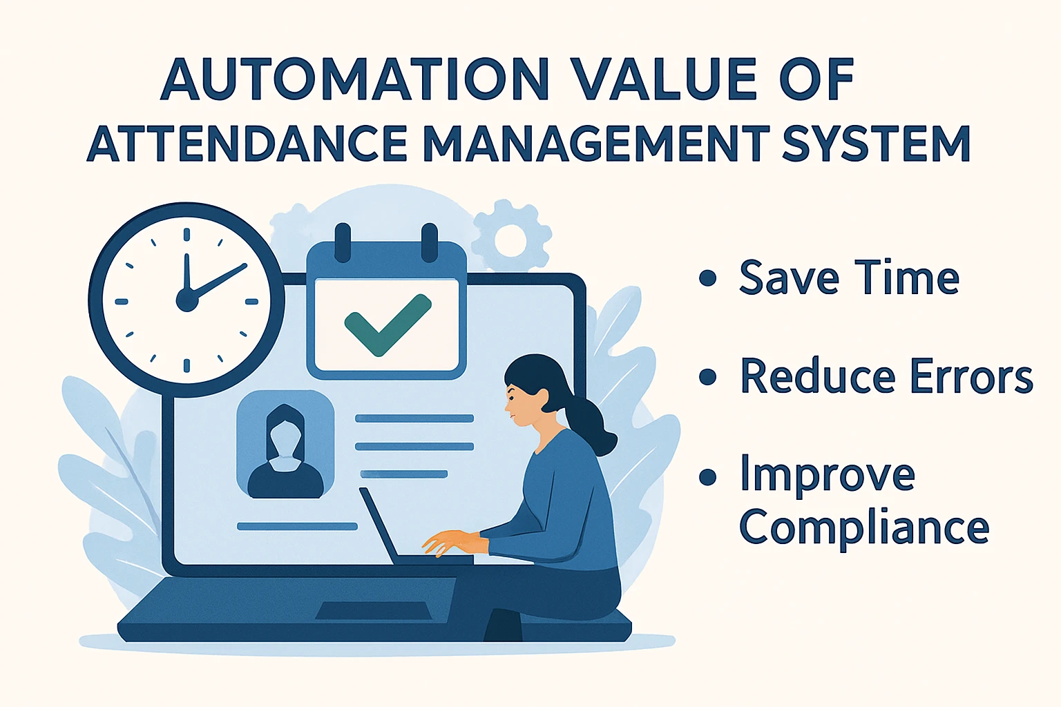 考勤管理系统的自动化价值