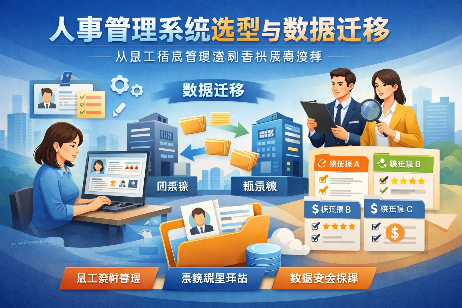 人事管理系统选型与数据迁移：从员工信息管理案例看供应商选择