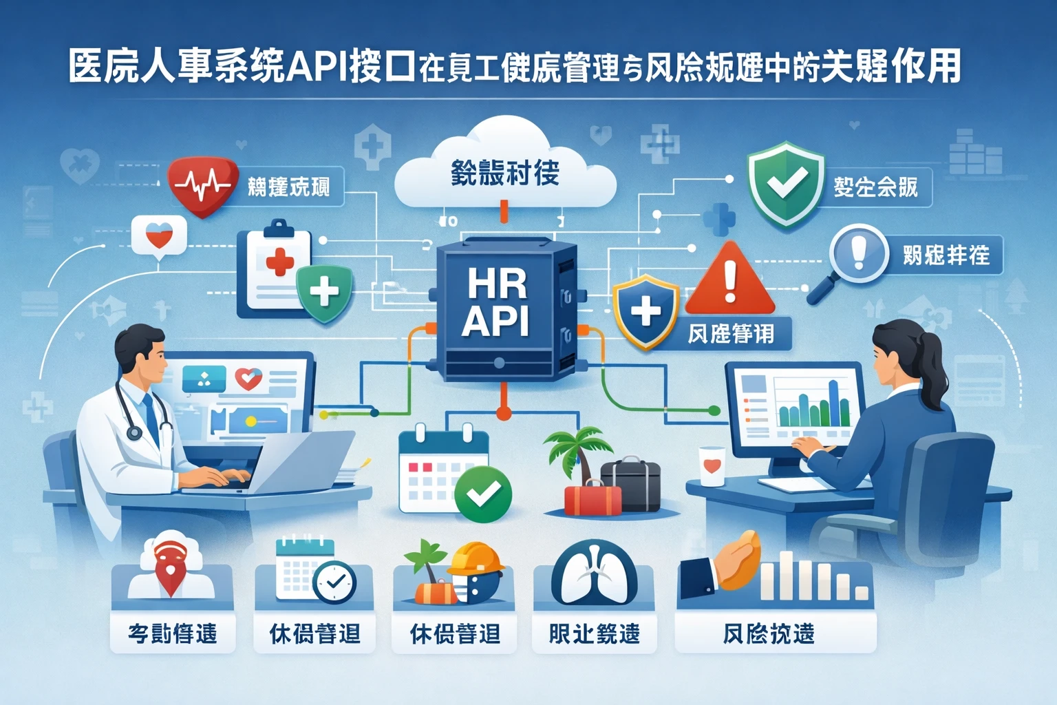 医院人事系统API接口在员工健康管理与风险规避中的关键作用