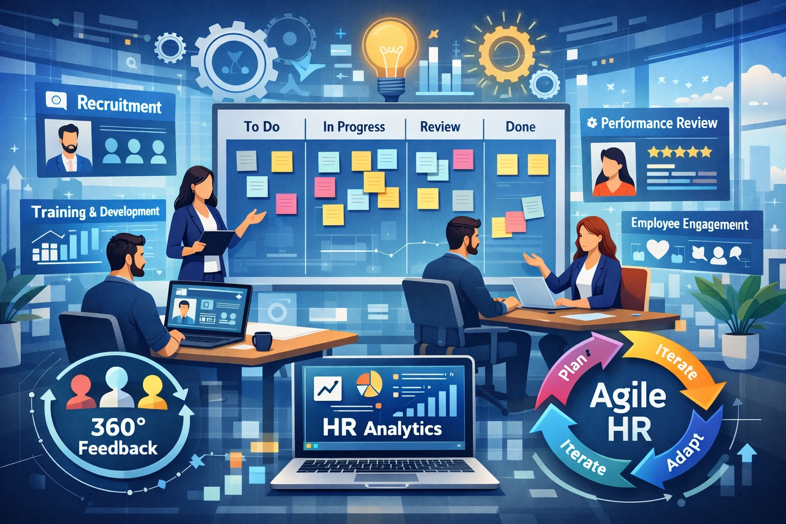 科技公司的敏捷人力资源管理实践