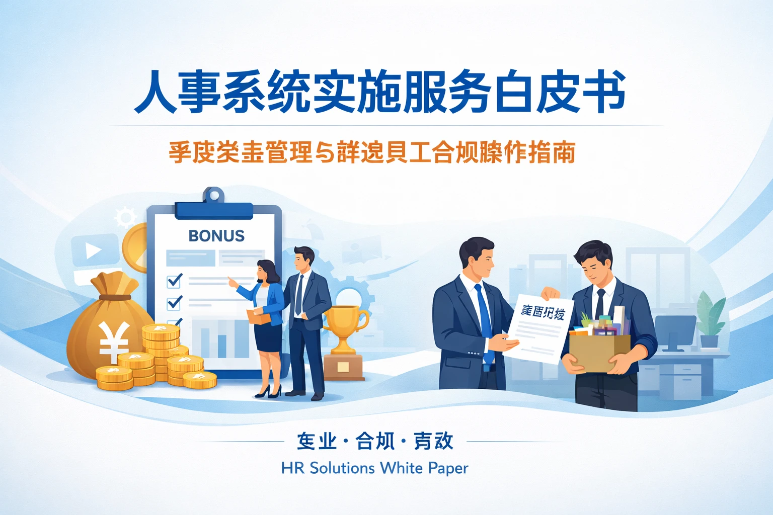 人事系统实施服务白皮书：季度奖金管理与辞退员工合规操作指南