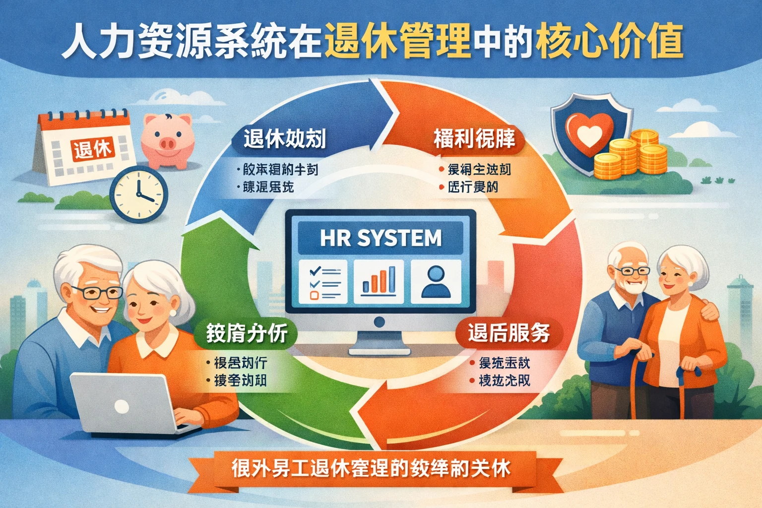 人力资源系统在退休管理中的核心价值