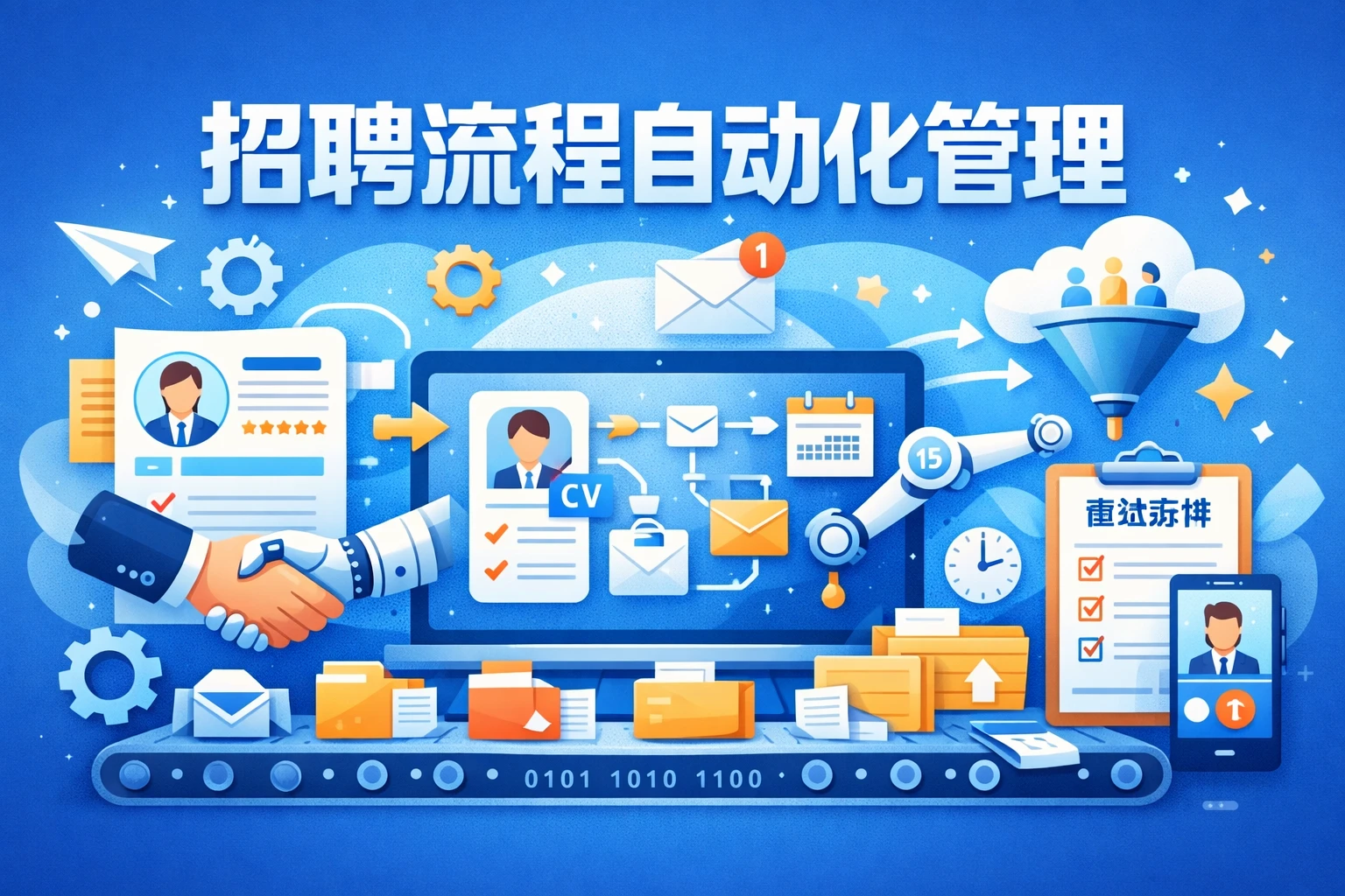 招聘流程自动化管理