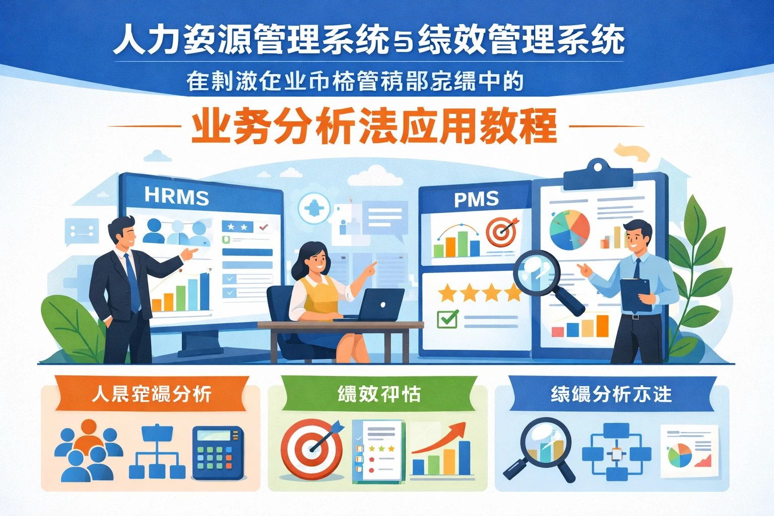 人力资源管理系统与绩效管理系统在制造企业市场营销部定编中的业务分析法应用教程