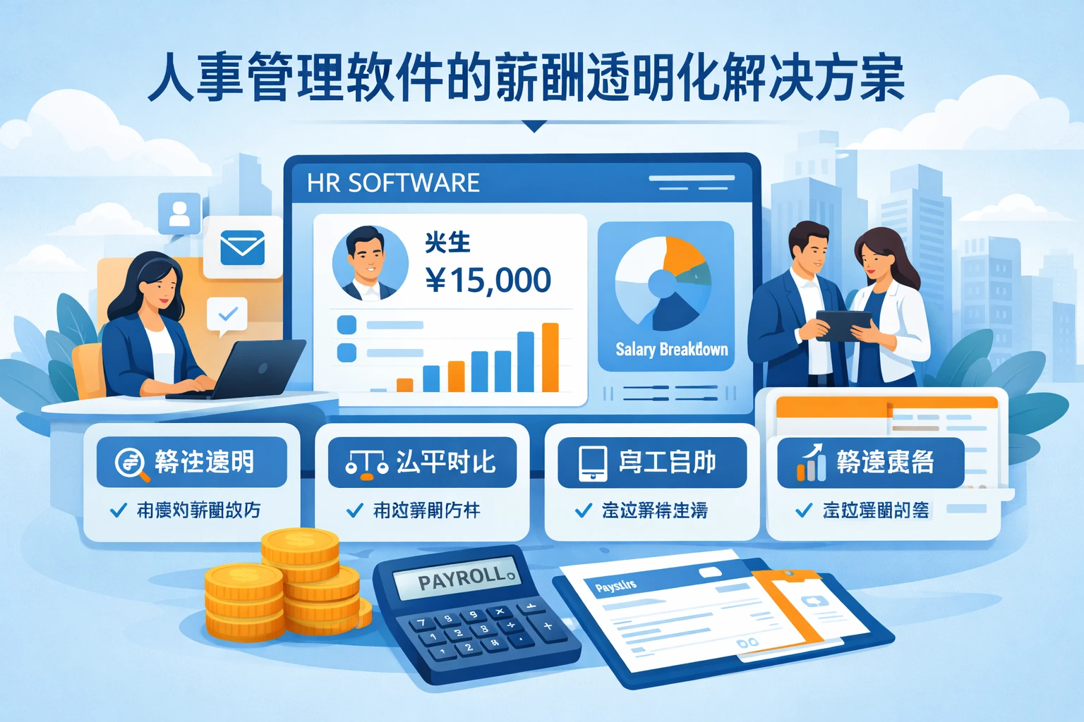 人事管理软件的薪酬透明化解决方案