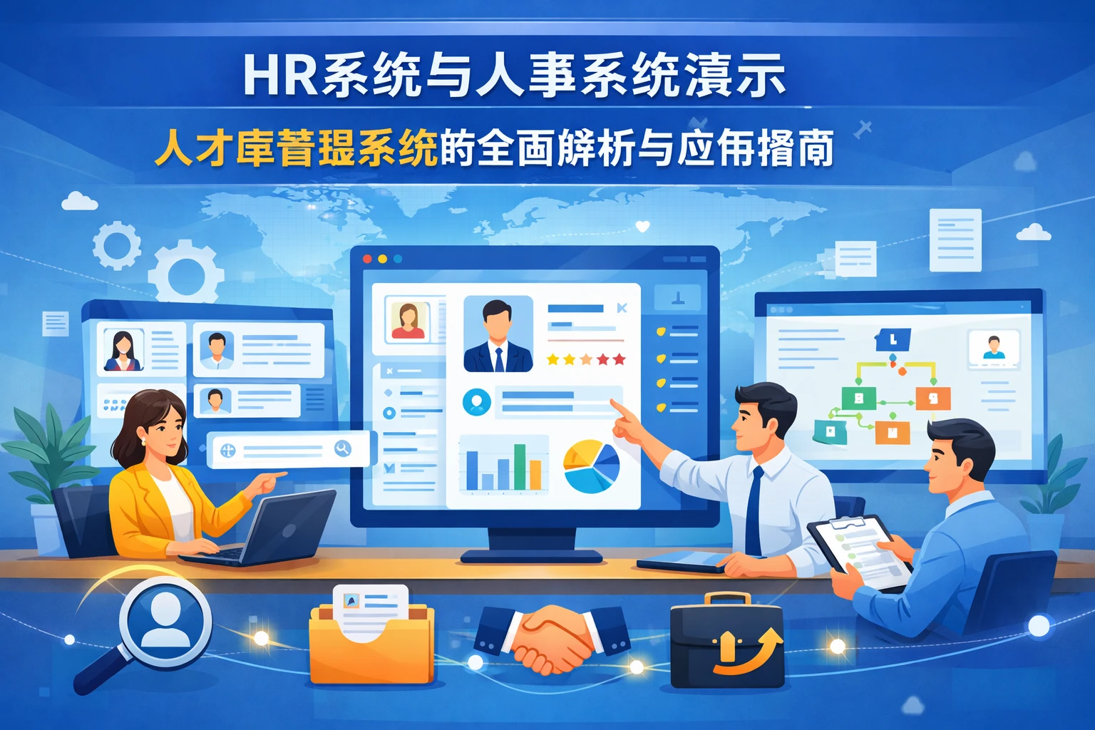 HR系统与人事系统演示：人才库管理系统的全面解析与应用指南