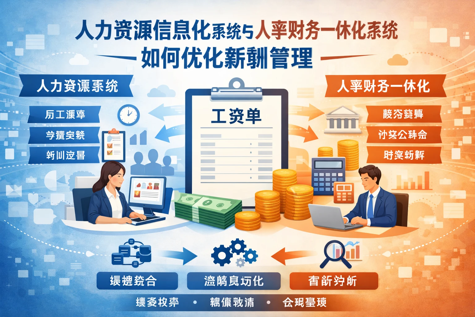 人力资源信息化系统与人事财务一体化系统如何优化薪酬管理