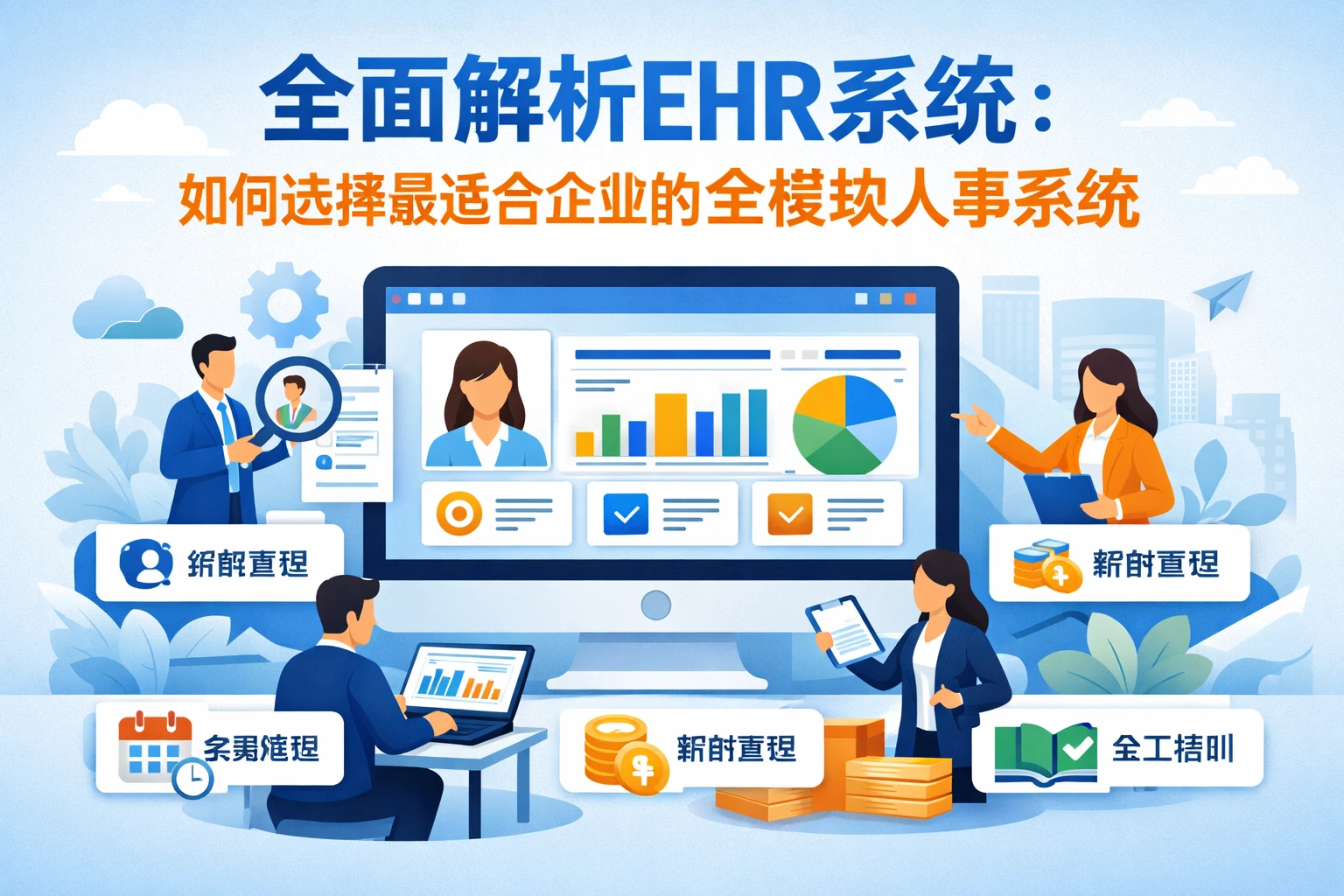 全面解析EHR系统：如何选择最适合企业的全模块人事系统