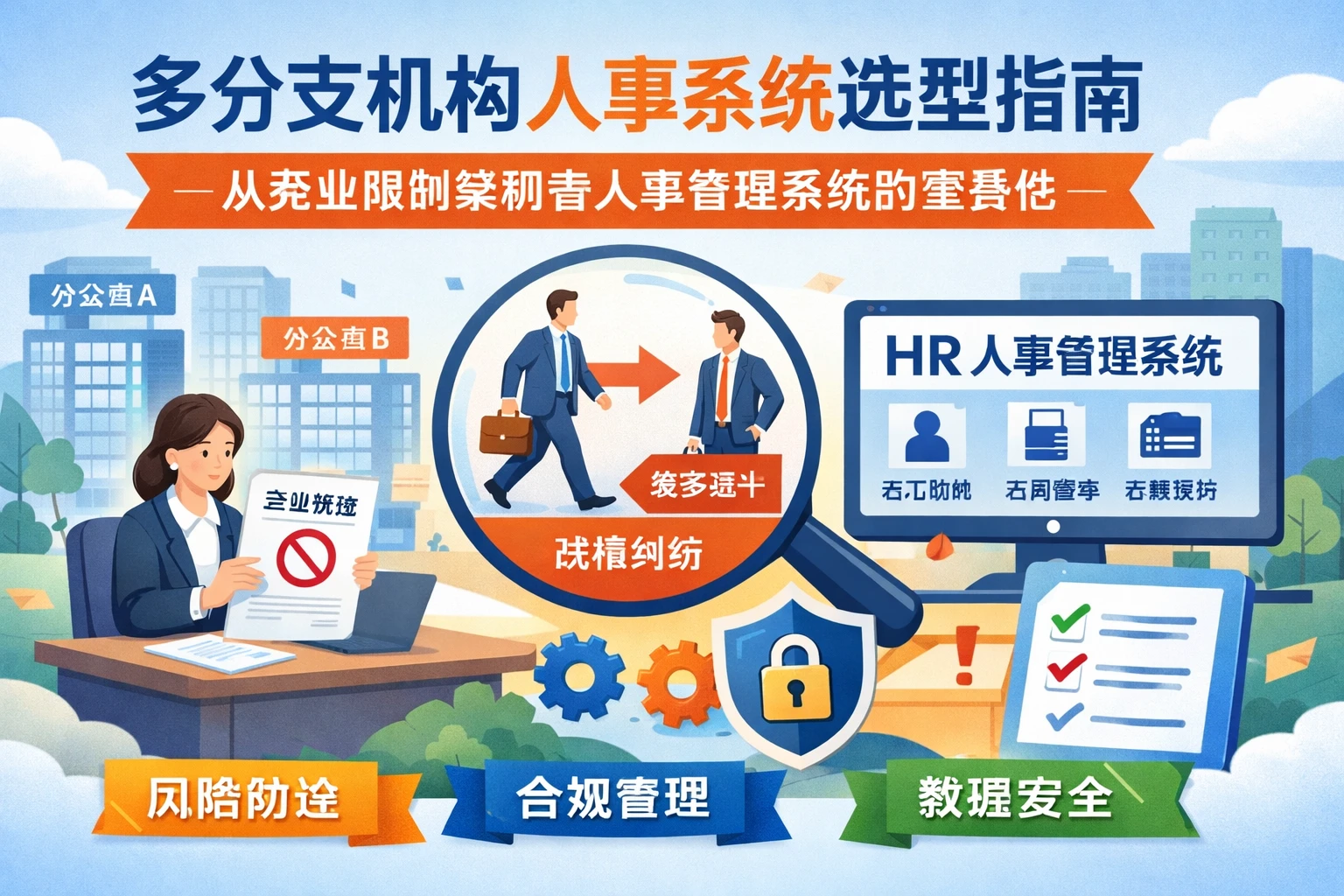 多分支机构人事系统选型指南：从竞业限制案例看人事管理系统的重要性