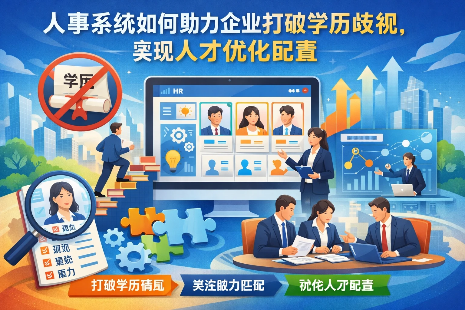 人事系统如何助力企业打破学历歧视，实现人才优化配置