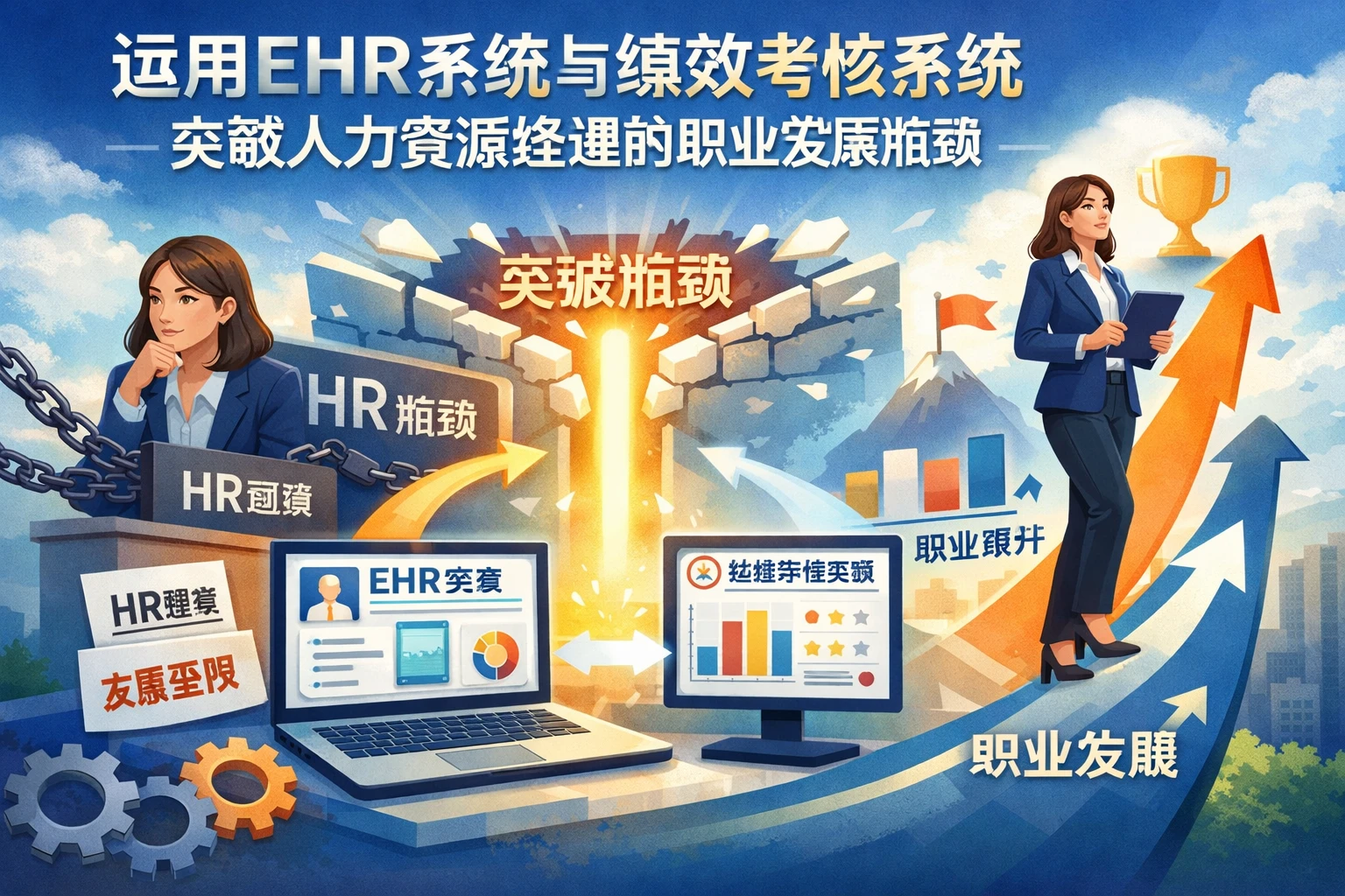 运用EHR系统与绩效考核系统突破人力资源经理的职业发展瓶颈