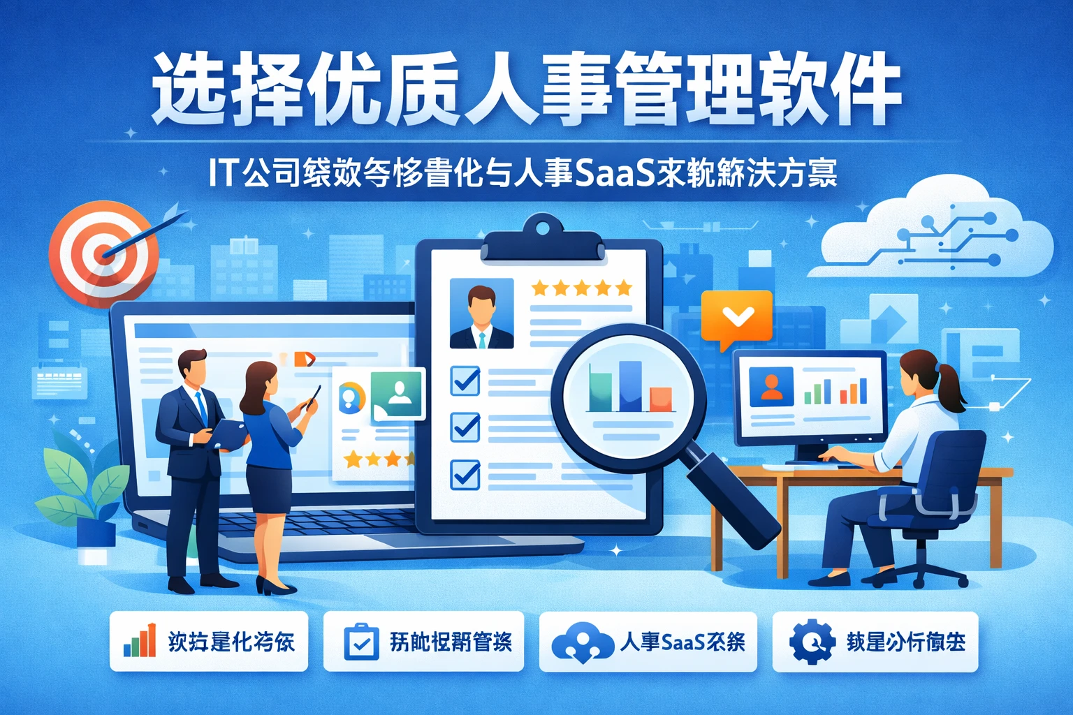选择优质人事管理软件:IT公司绩效考核量化与人事SaaS系统解决方案