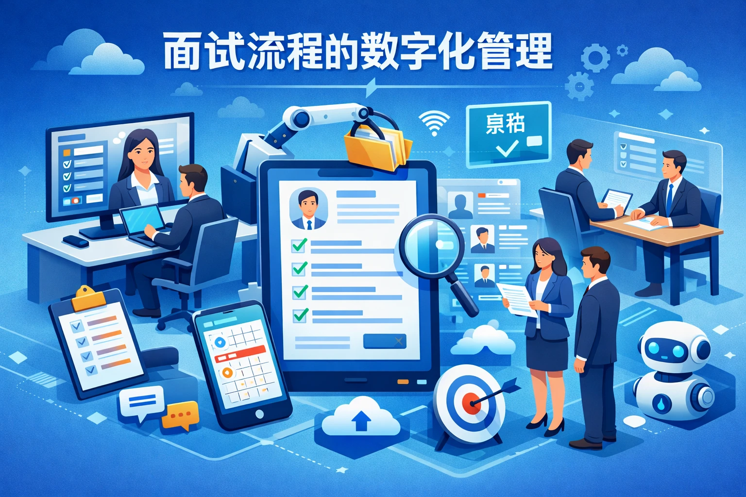 面试流程的数字化管理