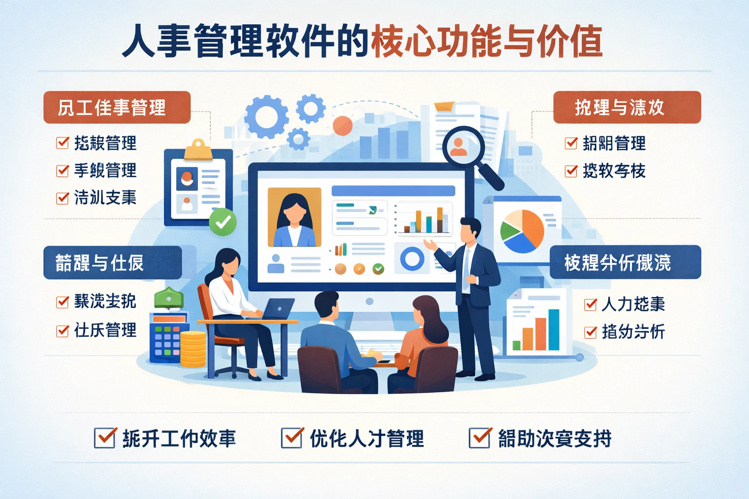 人事管理软件的核心功能与价值