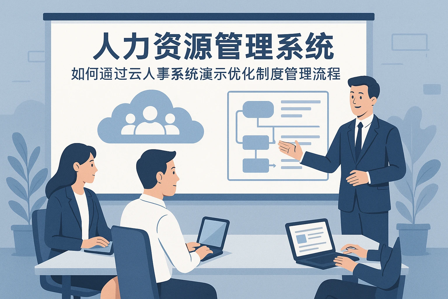 人力资源管理系统如何通过云人事系统演示优化制度管理流程