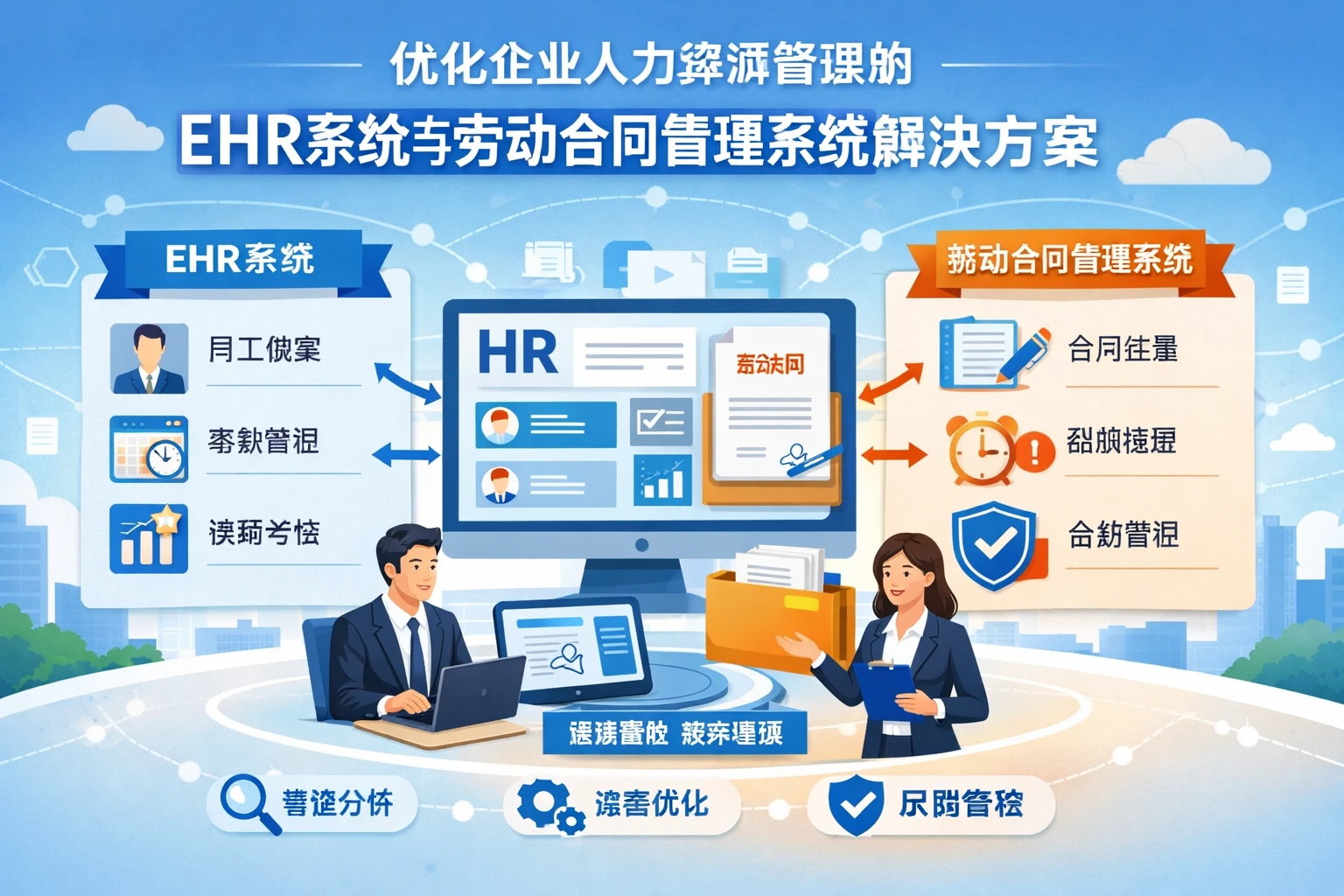 优化企业人力资源管理的ehr系统与劳动合同管理系统解决方案