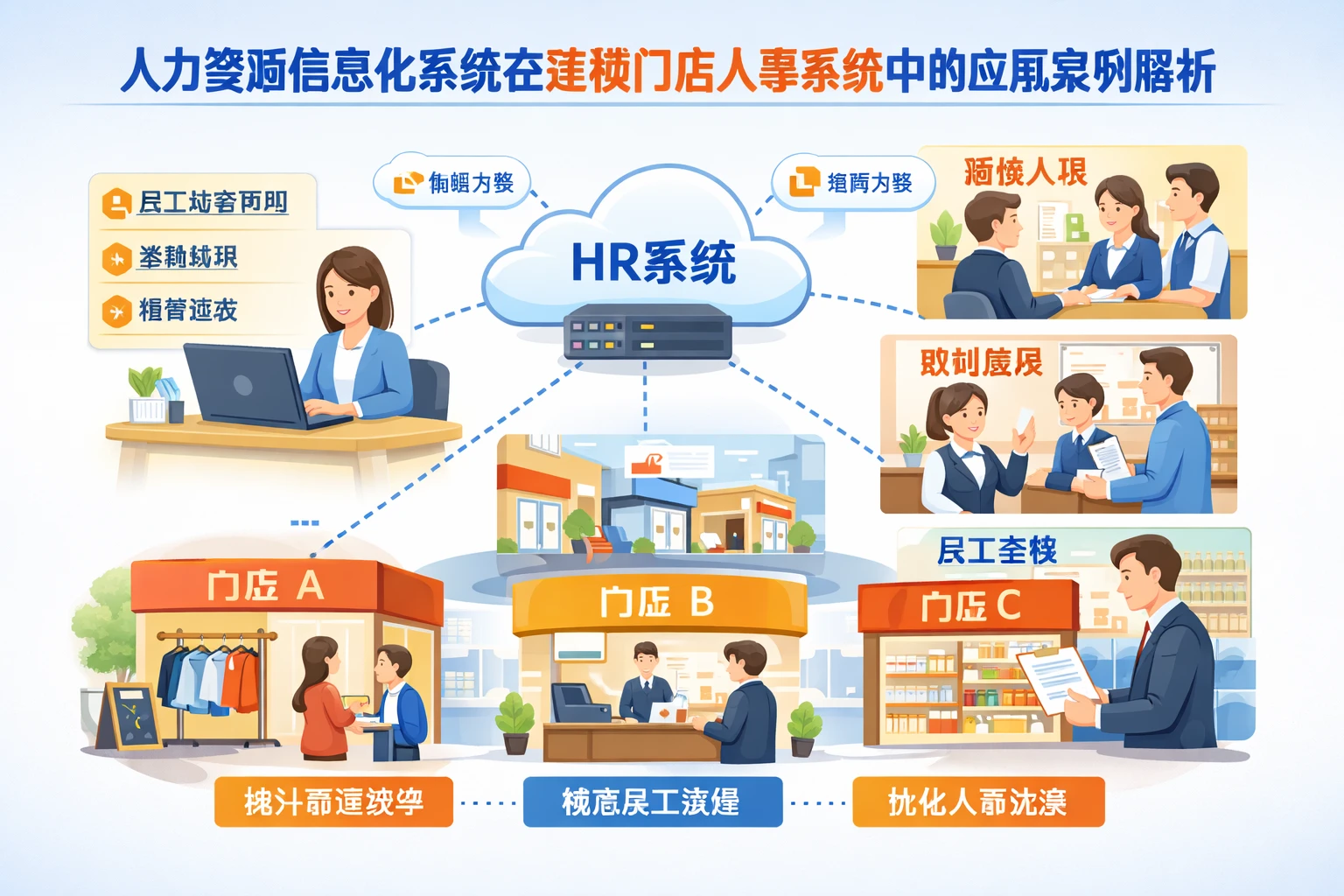 人力资源信息化系统在连锁门店人事系统中的应用案例解析