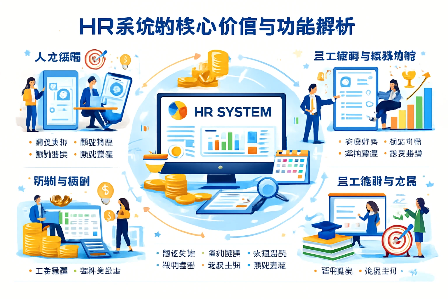 HR系统的核心价值与功能解析