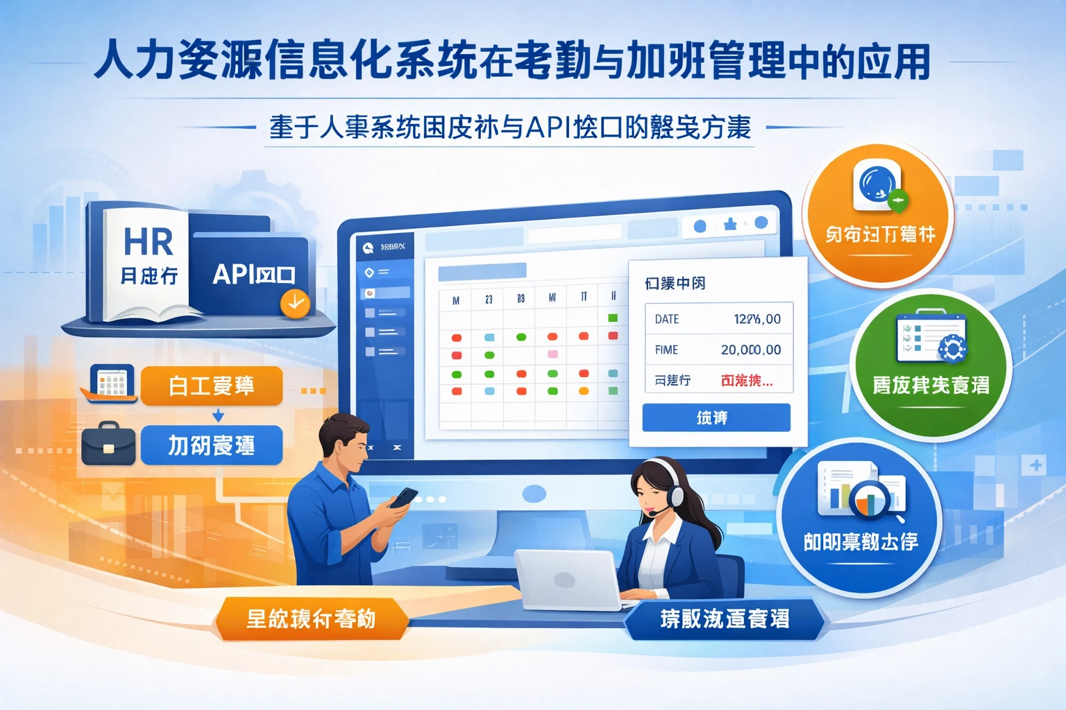 人力资源信息化系统在考勤与加班管理中的应用：基于人事系统白皮书与API接口的解决方案