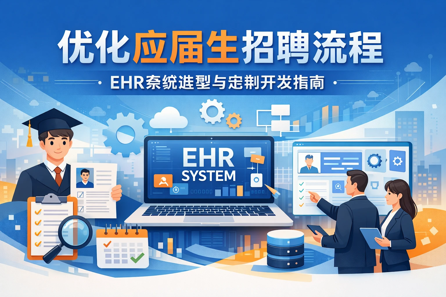 优化应届生招聘流程：EHR系统选型与定制开发指南