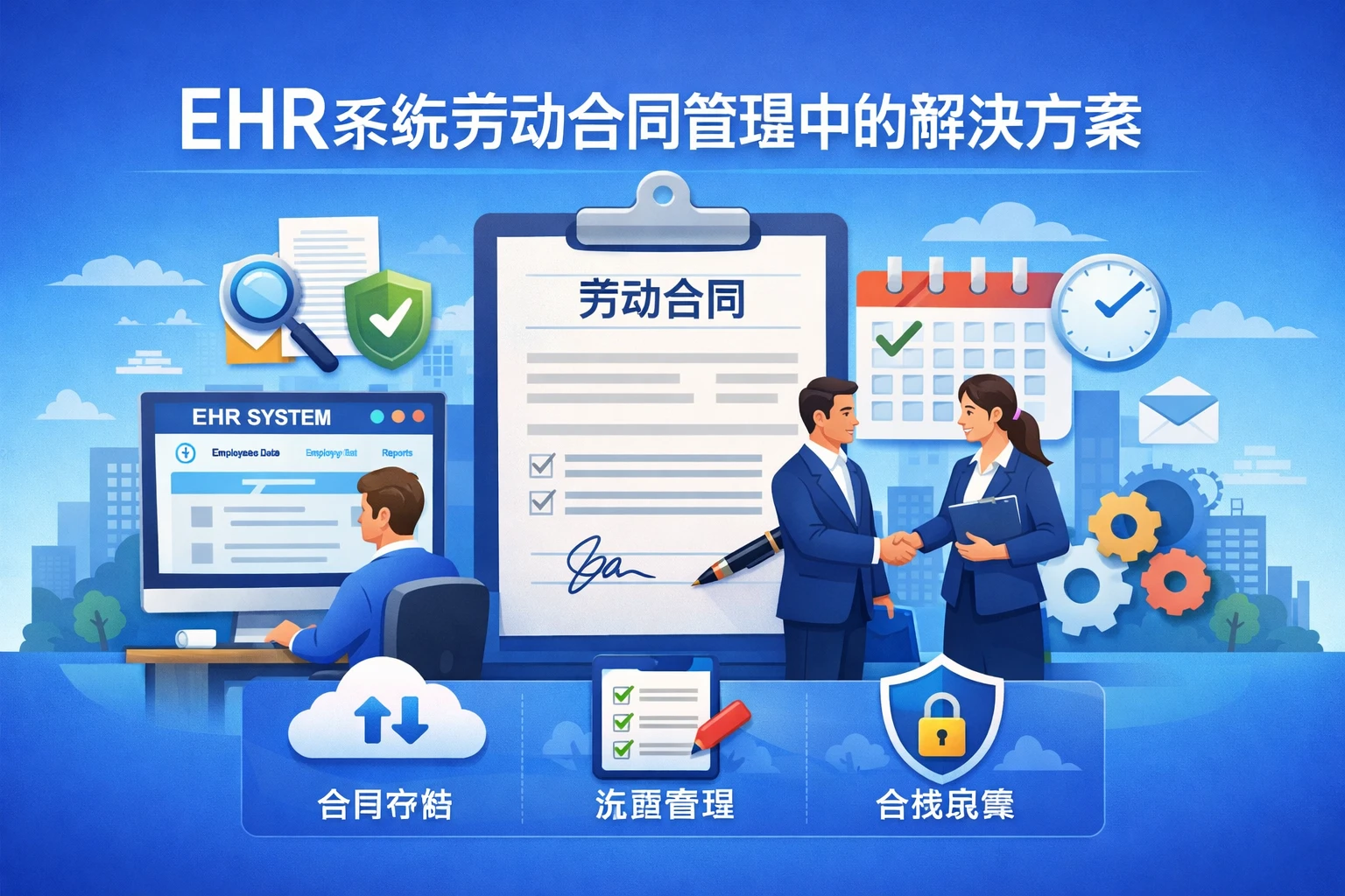EHR系统在劳动合同管理中的解决方案