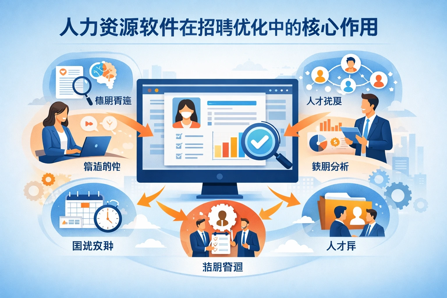 人力资源软件在招聘优化中的核心作用