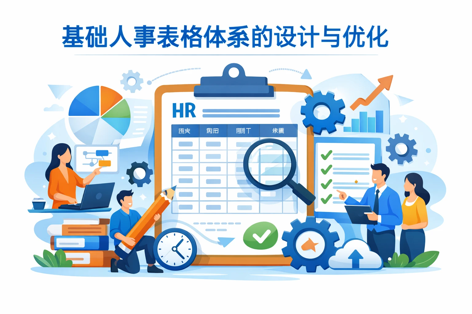 基础人事表格体系的设计与优化