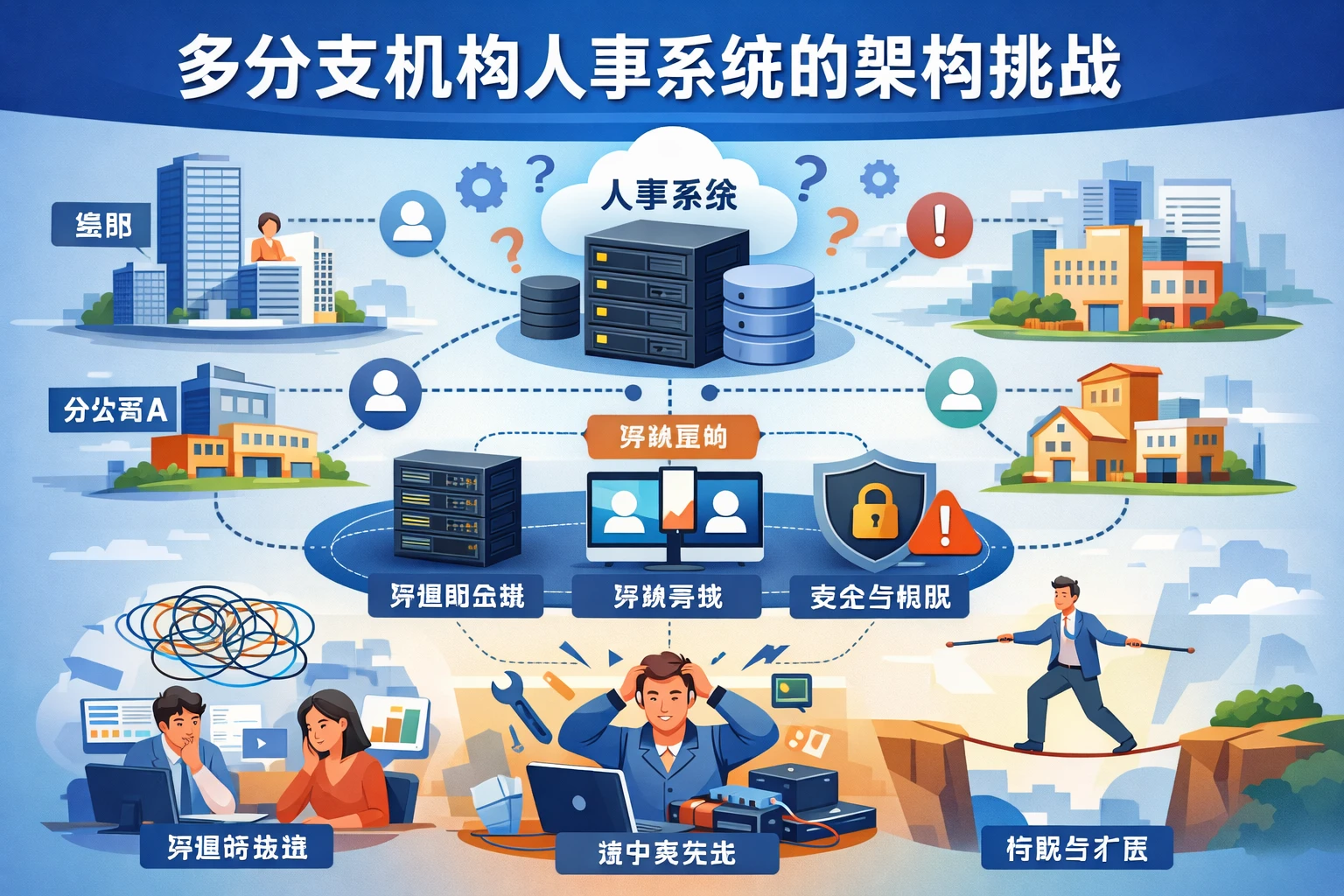 多分支机构人事系统的架构挑战