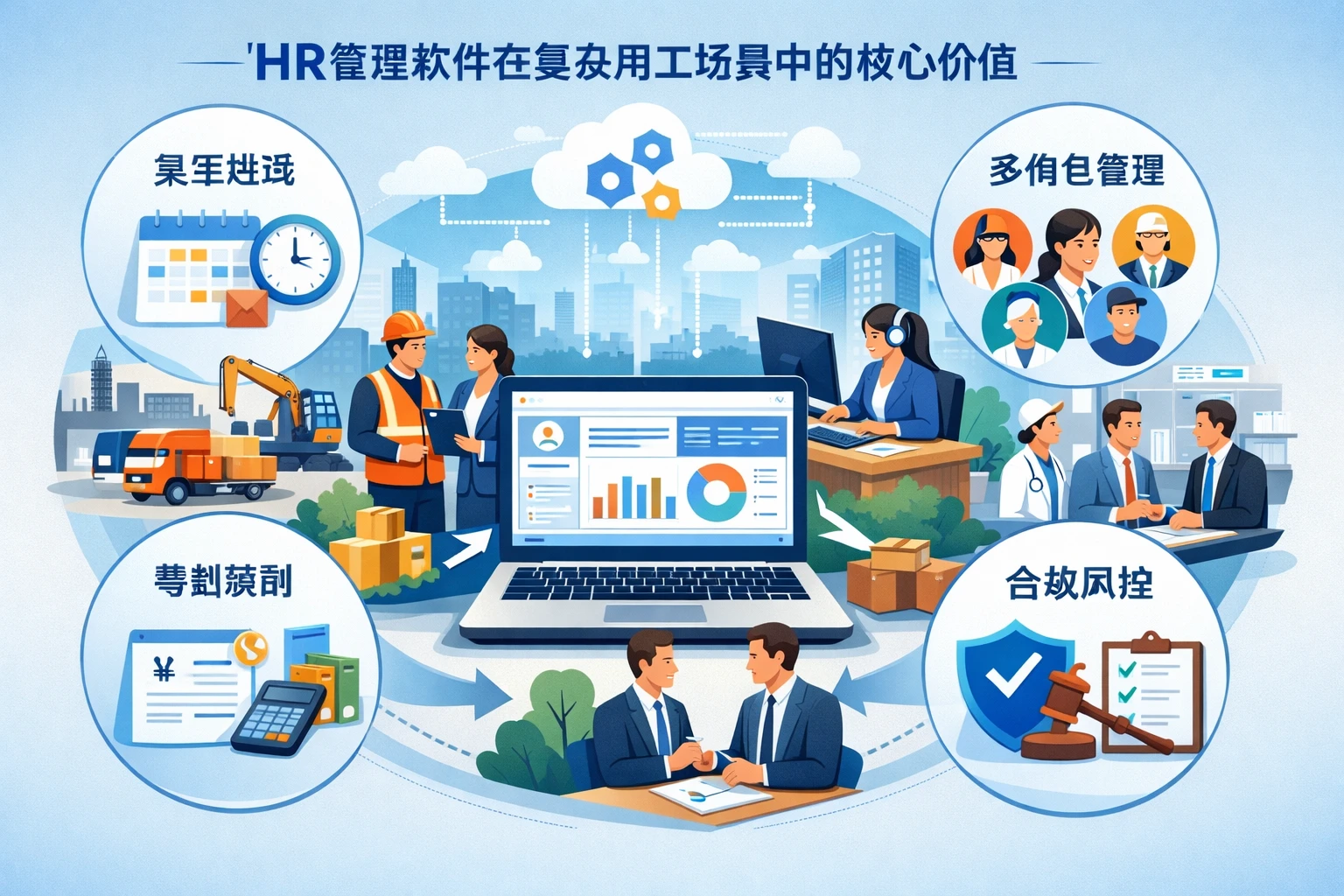 HR管理软件在复杂用工场景中的核心价值