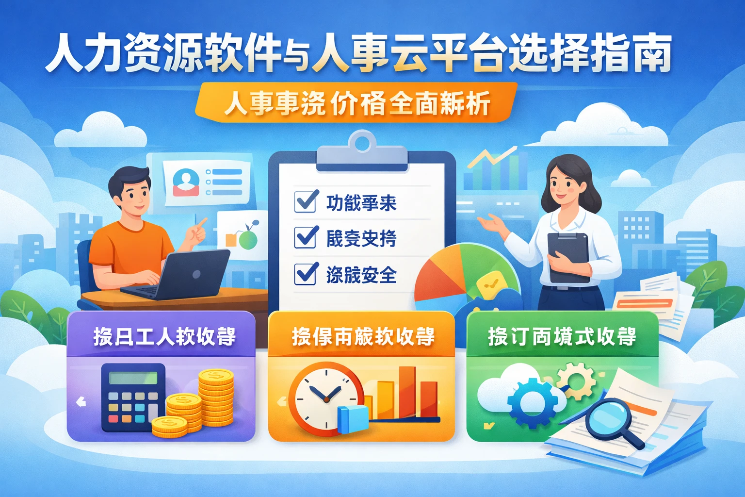人力资源软件与人事云平台选择指南：人事系统价格全面解析