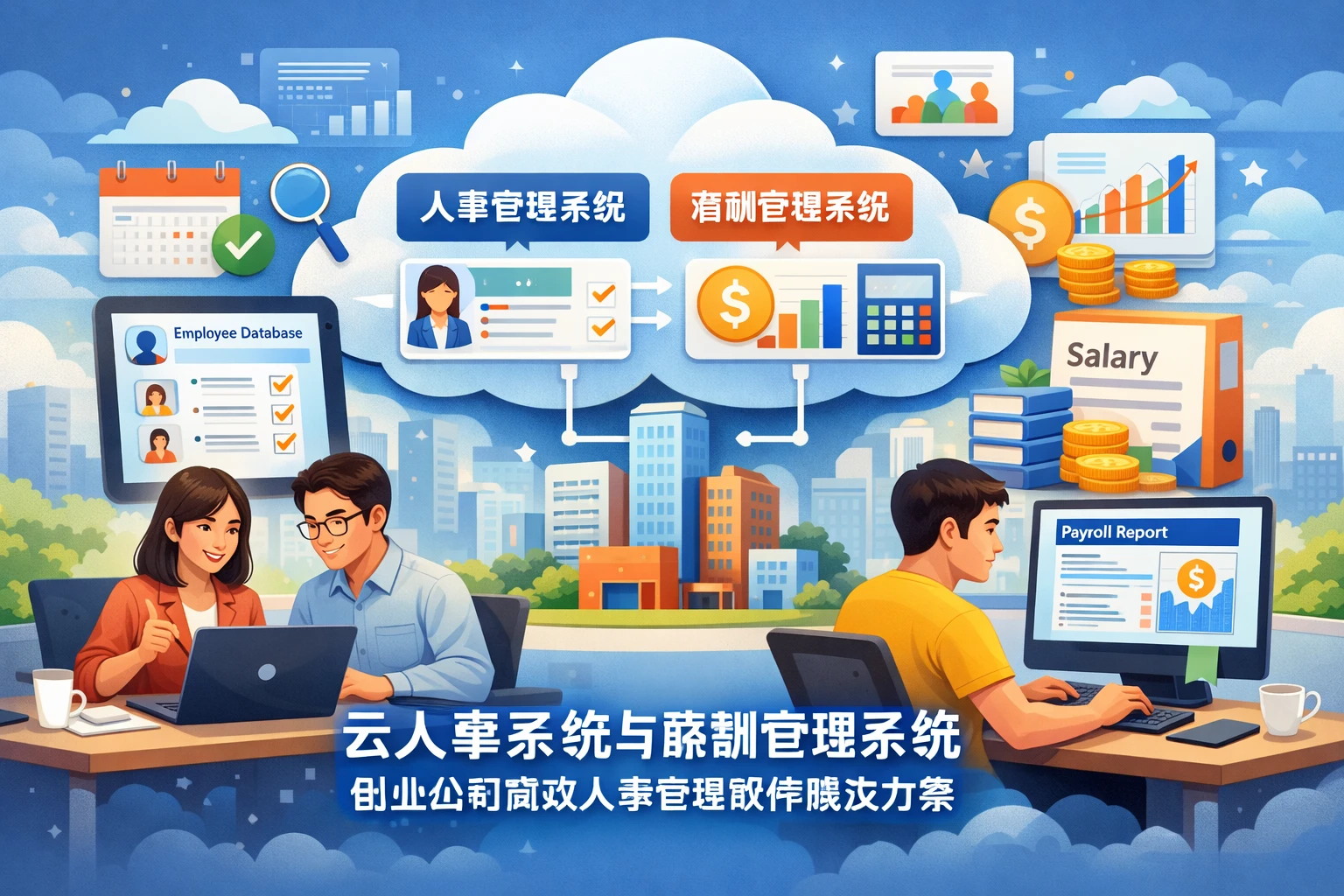 云人事系统与薪酬管理系统：创业公司高效人事管理软件解决方案