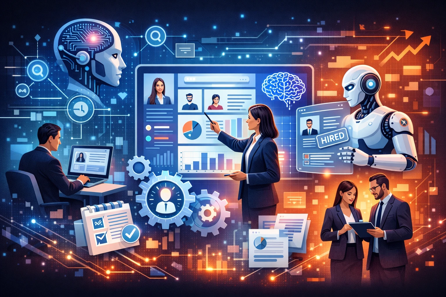 探索现代化HR系统与AI人事管理系统的实施服务价值