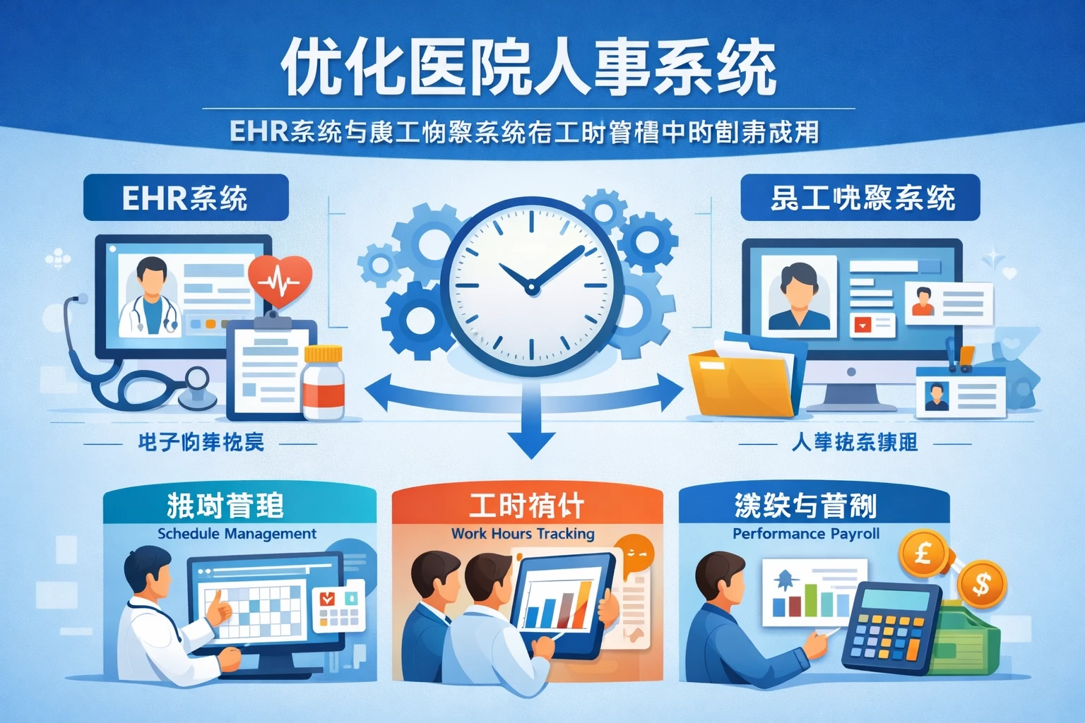 优化医院人事系统：EHR系统与员工档案系统在工时管理中的创新应用