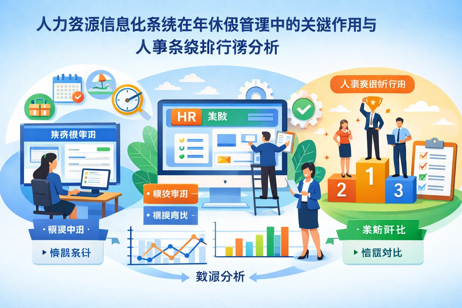 人力资源信息化系统在年休假管理中的关键作用与人事系统排行榜分析