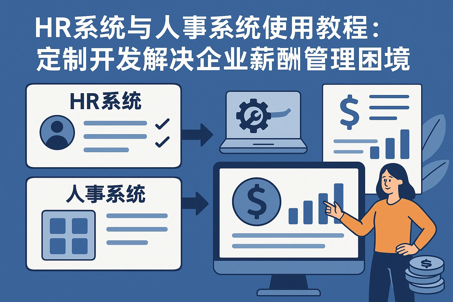 HR系统与人事系统使用教程：定制开发解决企业薪酬管理困境