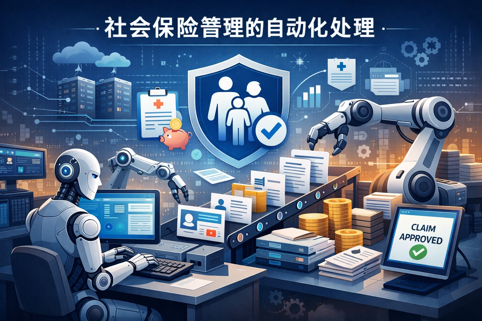 社会保险管理的自动化处理