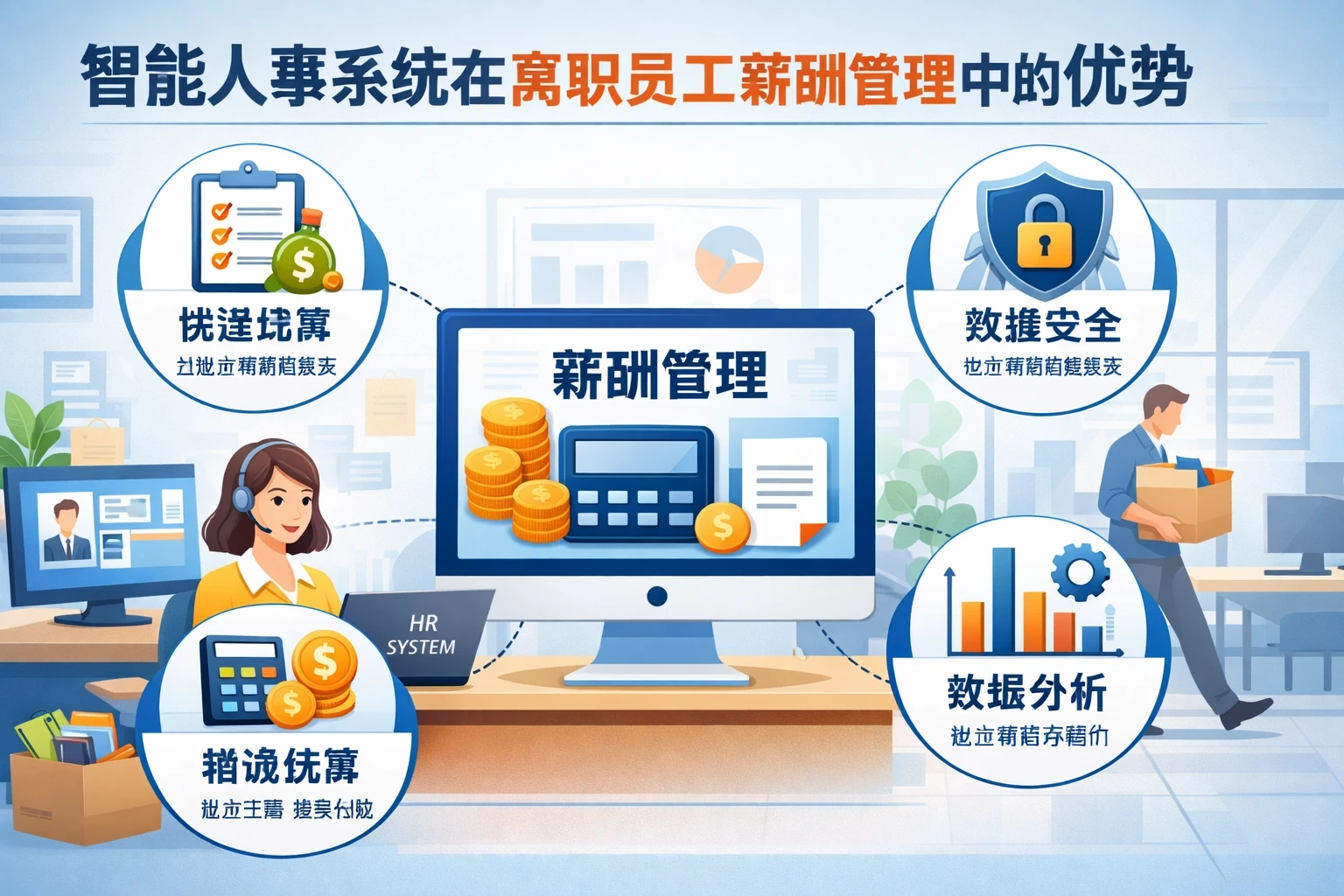 智能人事系统在离职员工薪酬管理中的优势