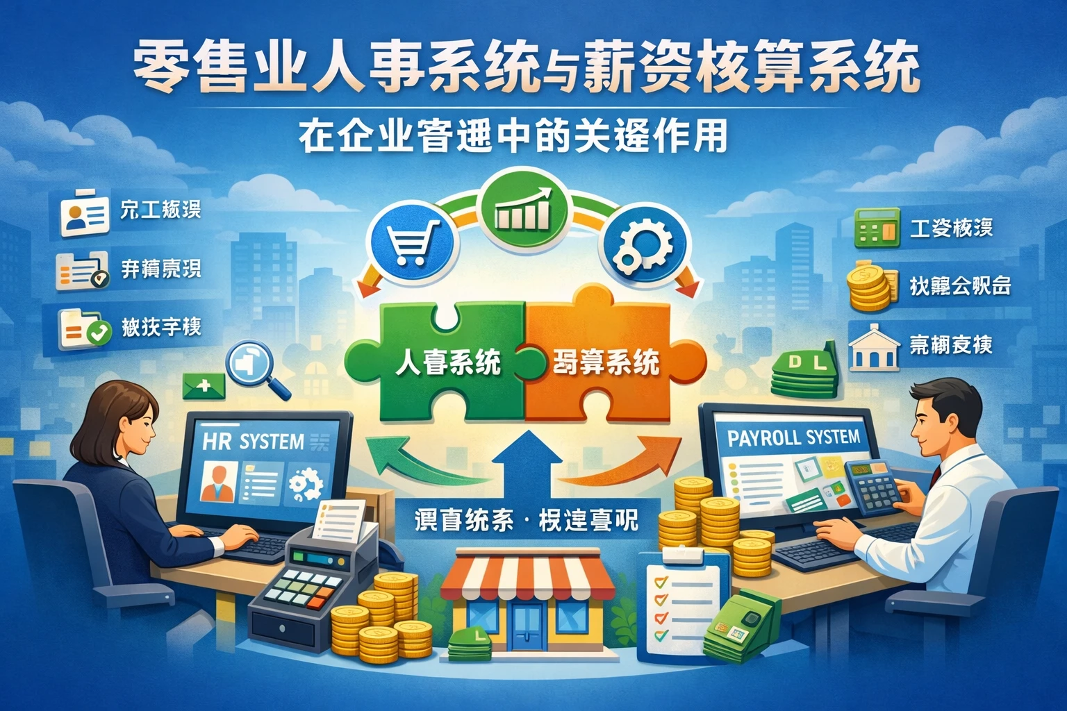 零售业人事系统与薪资核算系统在企业管理中的关键作用