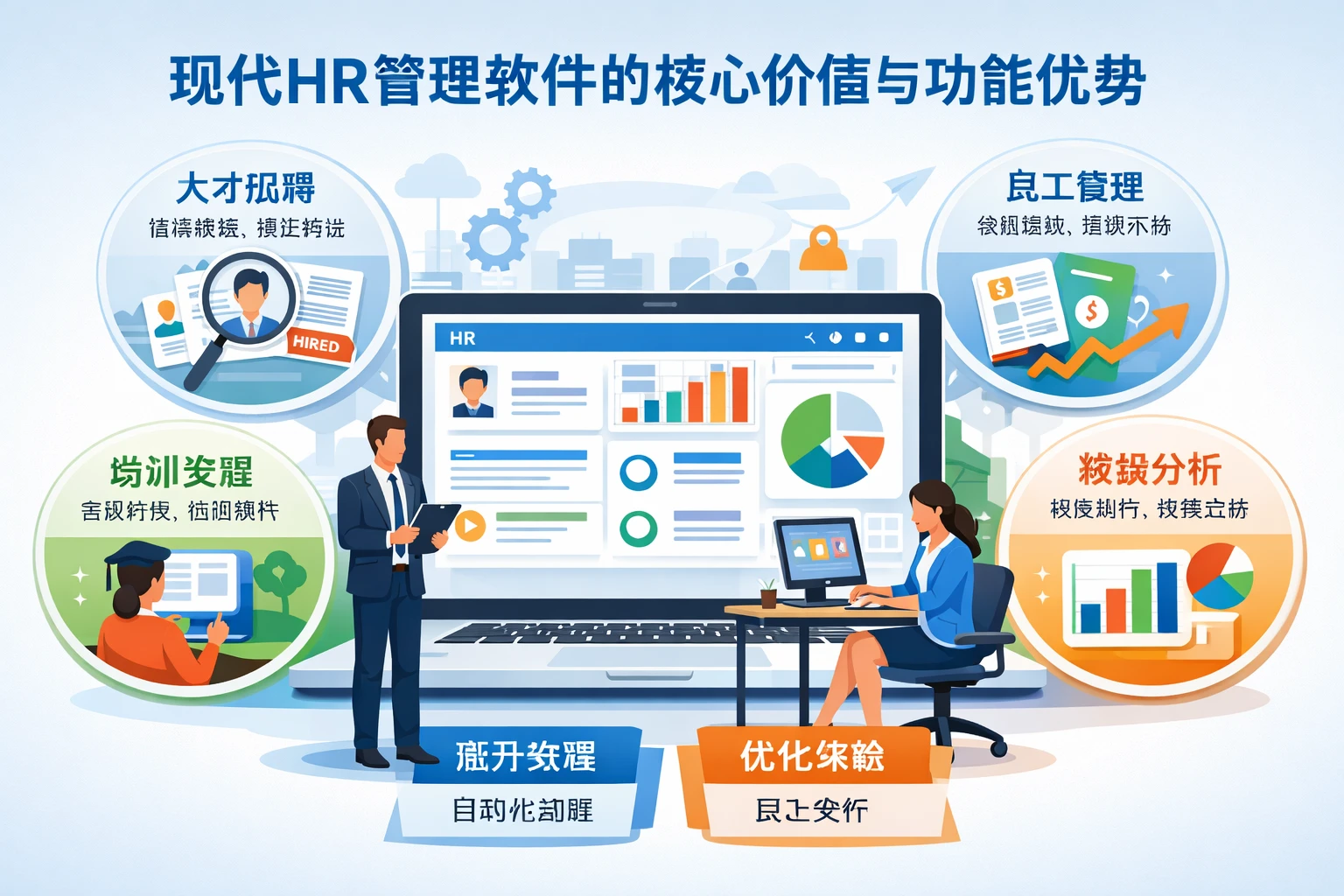 现代HR管理软件的核心价值与功能优势