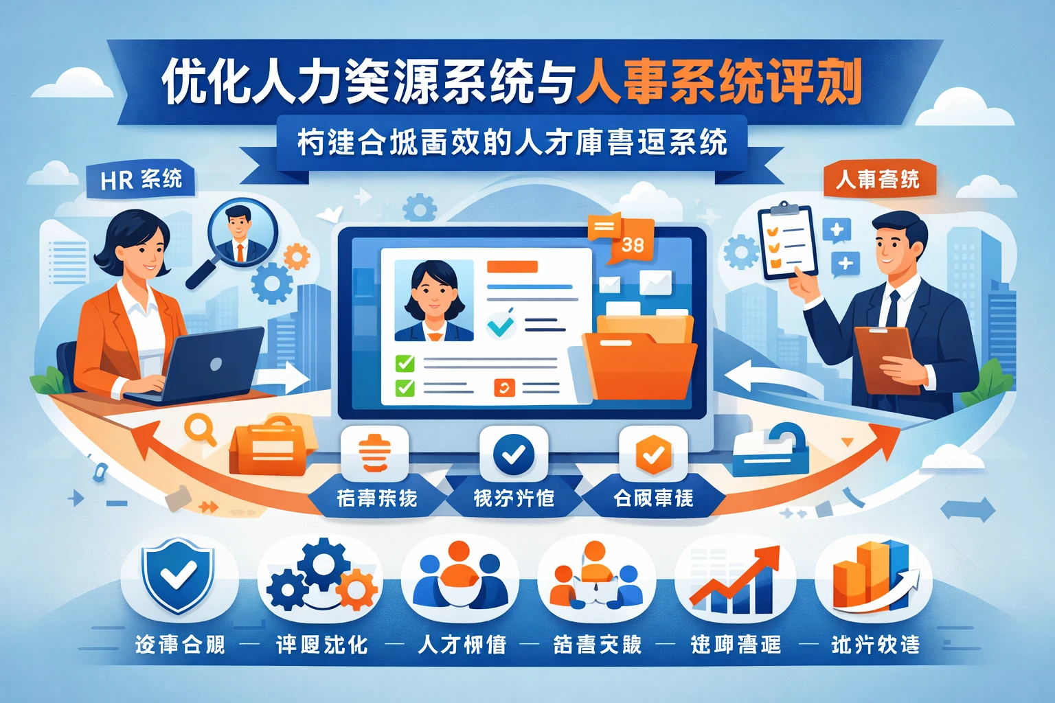 优化人力资源系统与人事系统评测：构建合规高效的人才库管理系统