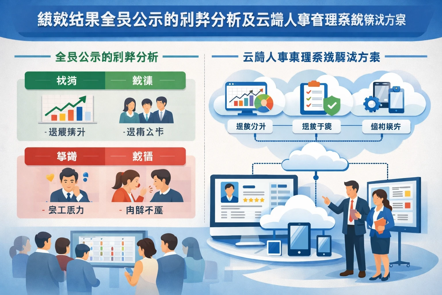 HR系统下绩效结果全员公示的利弊分析及云端人事管理系统解决方案