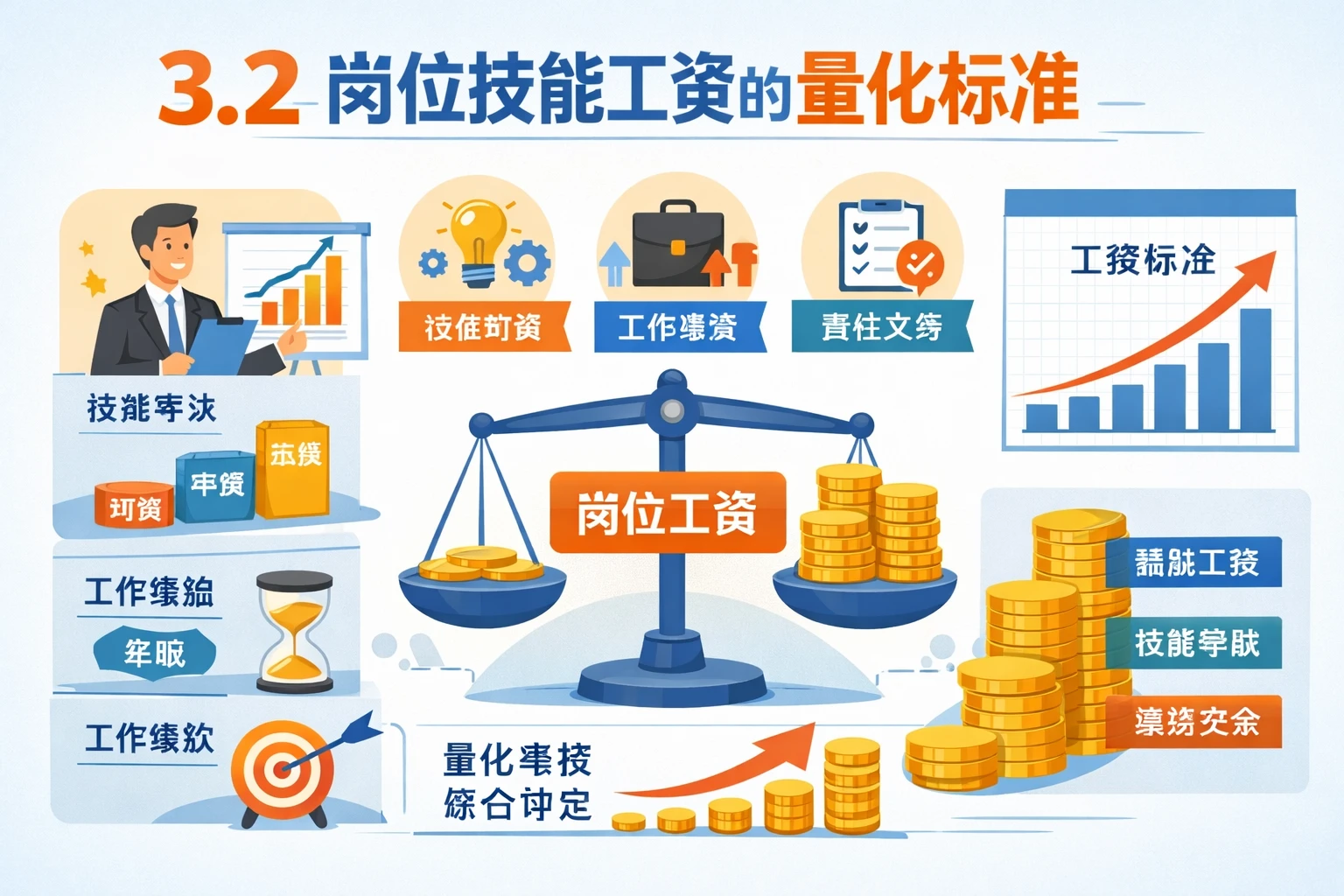 3.2 岗位技能工资的量化标准