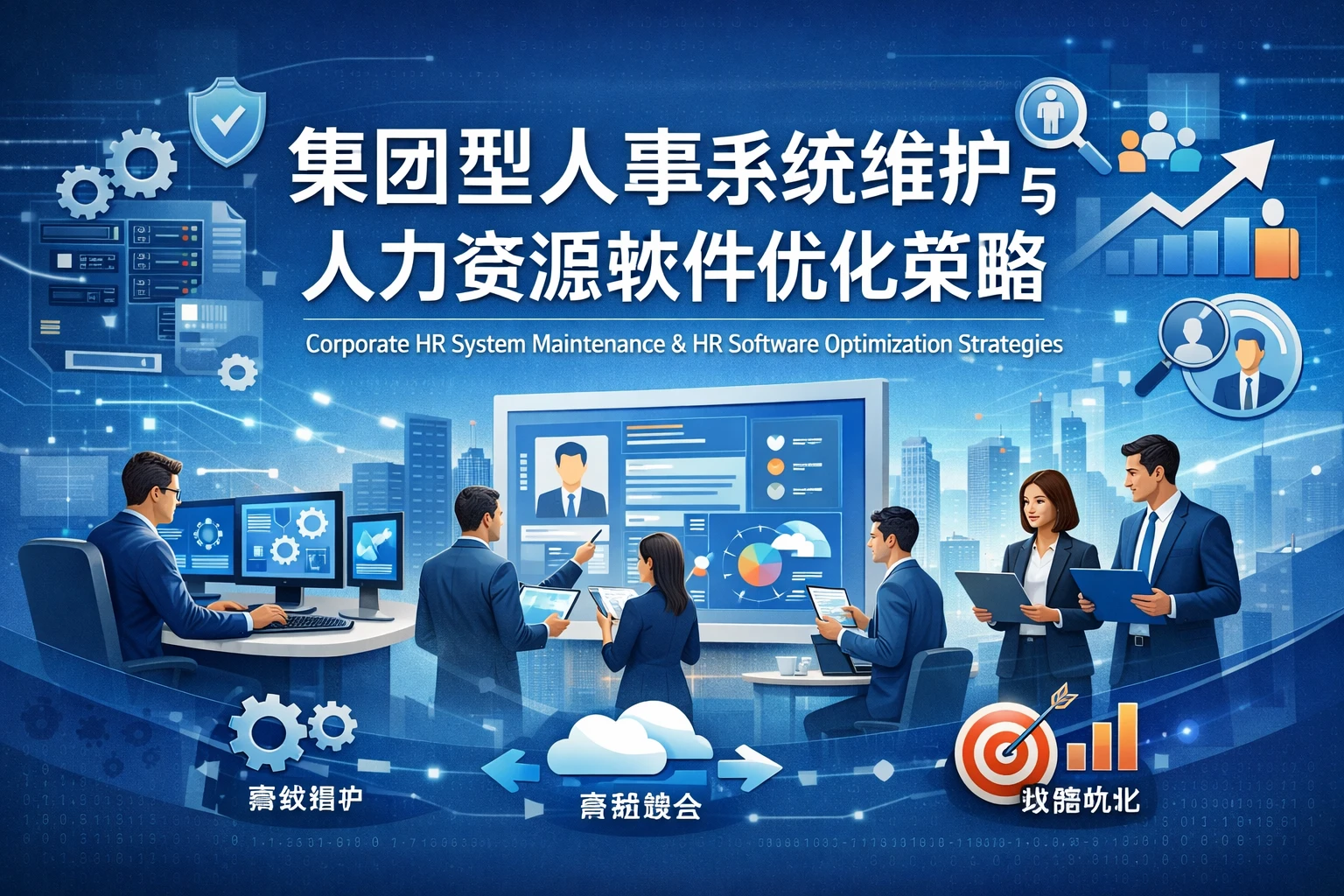 集团型人事系统维护与人力资源软件优化策略