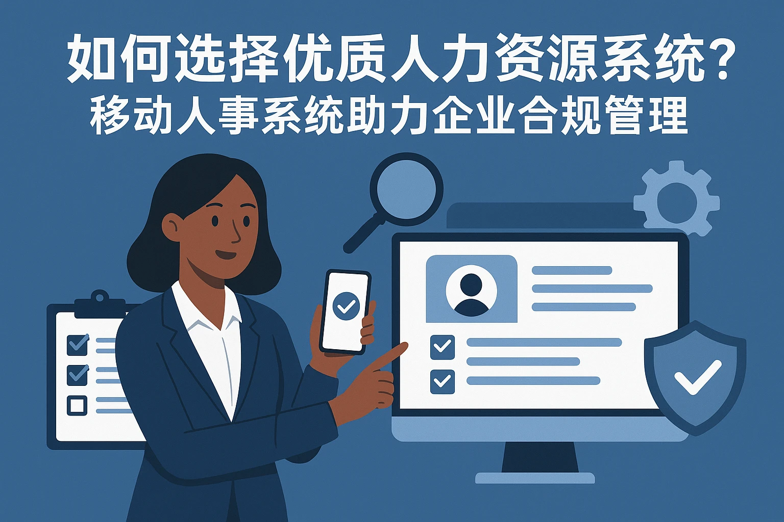 如何选择优质人力资源系统？移动人事系统助力企业合规管理