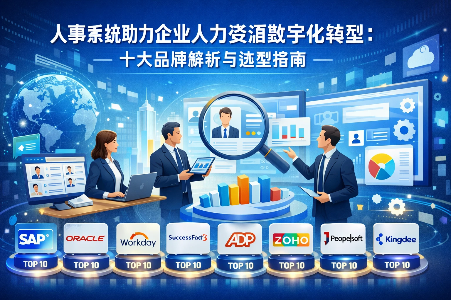 人事系统助力企业人力资源数字化转型：十大品牌解析与选型指南