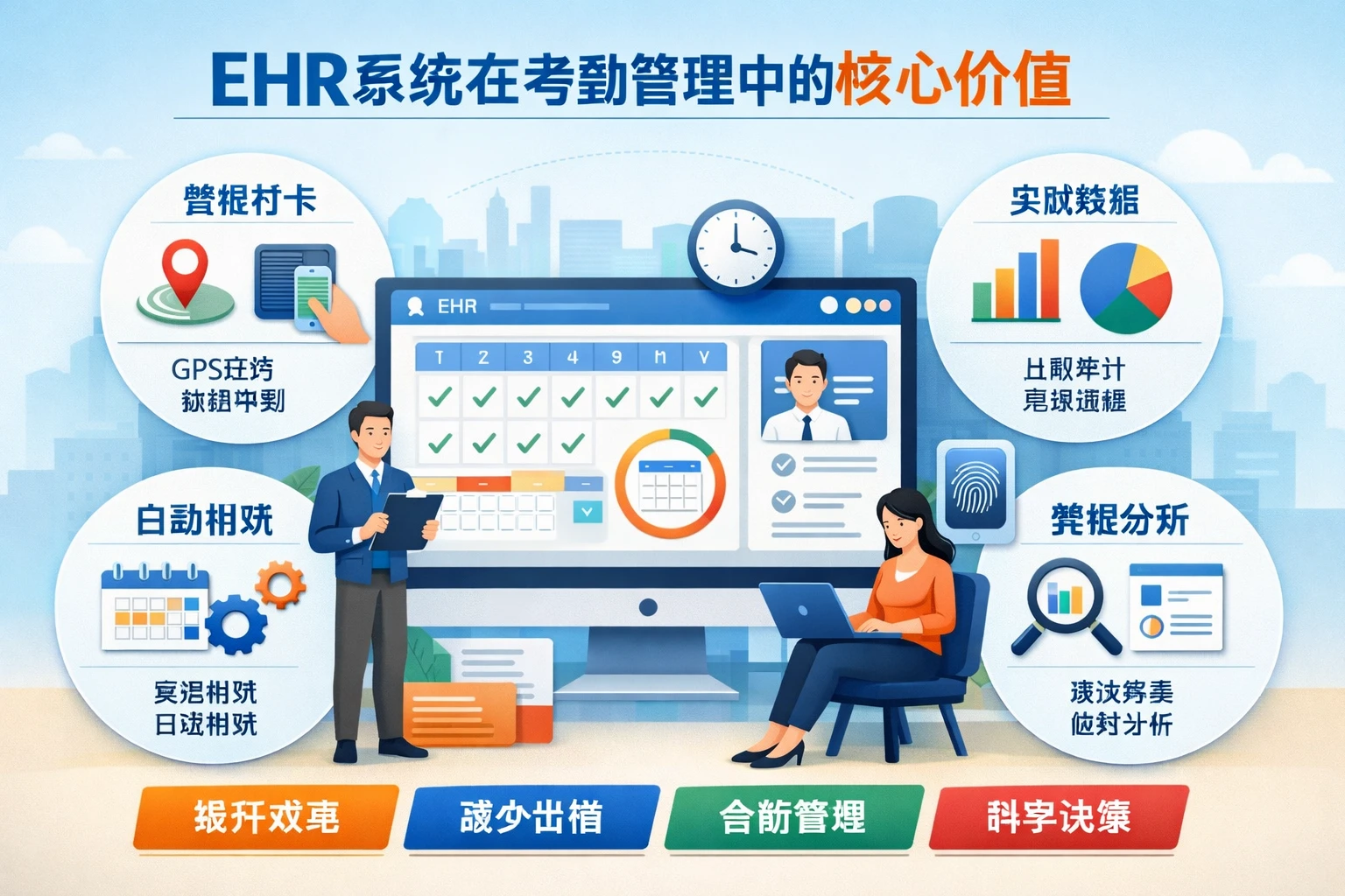 EHR系统在考勤管理中的核心价值